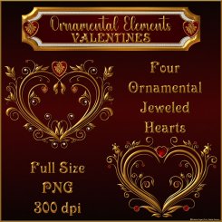 Ornamental Elements: VALENTINES (FS,CU4CU) ~Exclusive~