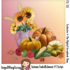 Autumn Embellishment #1 Script (FS/CU) - Exclusive