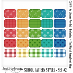 School Pattern Styles #2 - Exclusive (CU4CU)