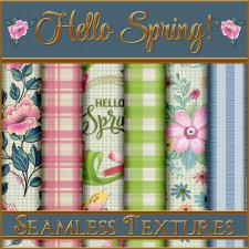 Hello Spring! Seamless Textures (FS, CU4CU)