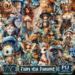 Fairy Teal Paradise (TS-PU)
