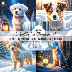 Winter Dog Papers 01