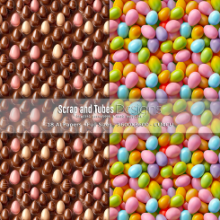 Easter Seamless Candy Papers
