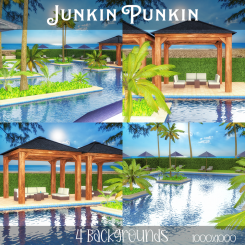 Backgrounds - Pool Resort