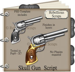 SKULL GUN (FS/CU/TEMPLATE/SCRIPT)