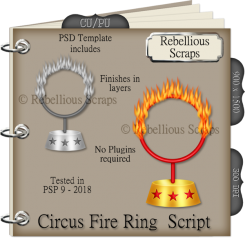 CIRCUS FIRE RING (FS/CU/TEMPLATE/SCRIPT)