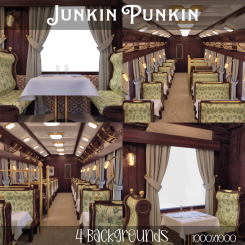 Backgrounds - Diner Train