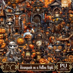 Steampunk on a Hallow Night (TS-PU)