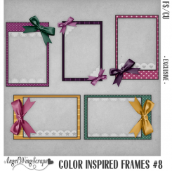 Color Inspired Frames #8 - Exclusive (FS/CU)