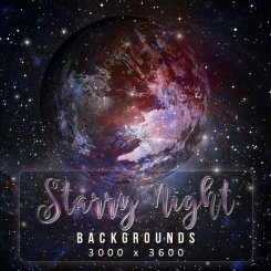 Starry Night Backgrounds (FS/CU)