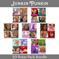 Bundle - CU - Poser Pack - Mix