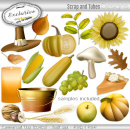 EXCLUSIVE ~ Autumnal Grayscale Templates 1