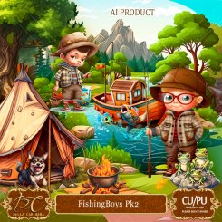 Fishing Boys Pk 2 (FS-CU)