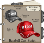 BASEBALL CAP (FS/CU/TEMPLATE/SCRIPT)