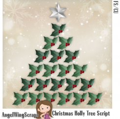 Christmas Holly Tree Script (FS/CU)