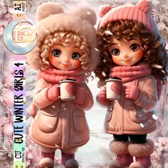Cute Winter Girls 4 (TS-CU)