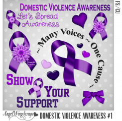 Domestic Violence Awareness #1 (FS/CU)