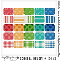School Pattern Styles #3 - Exclusive (CU4CU)