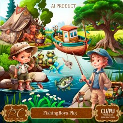 Fishing Boys Pk 3 (FS-CU)