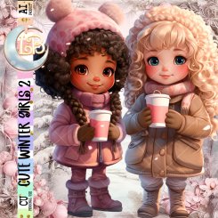Cute Winter Girls 2 (TS-CU)