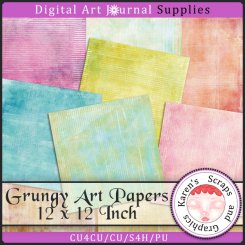 Grungy Art Papers (FS/CU4CU)