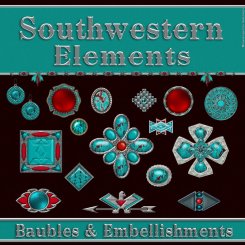 Southwestern Elements: Baubles & Embellishments (CU4CU)