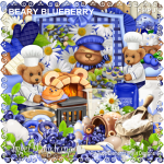 Beary Blueberry Page Kit (FS/PU)