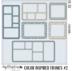 Color Inspired Frames #2 - Exclusive (FS/CU)