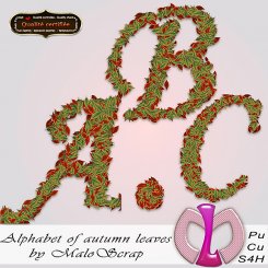Autumn alphabet (FS/PU/CU/S4H)