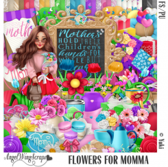Flowers for Momma Page Kit (FS/PU)