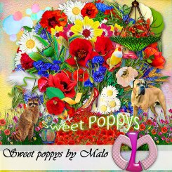 Sweet poppys kit (FS/PU)