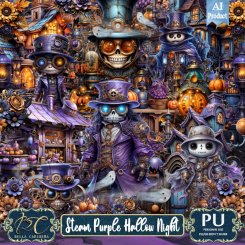 Steam Purple Hallow Night (TS-PU)