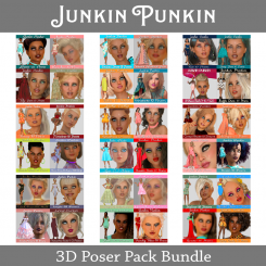 Bundle - CU - Poser Pack - Elegant