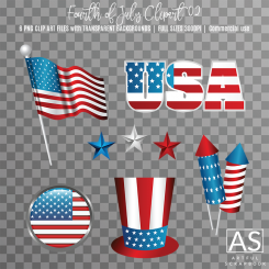Fourth of July Clipart 02