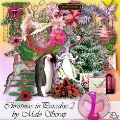 Christmas in Paradise2 Mini kit (FS/PU)