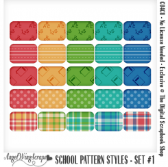 School Pattern Styles #1 - Exclusive (CU4CU)