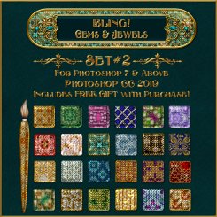 Bling! Gems & Jewels PS Layer Styles Set #2 (CU4CU)