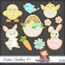 Easter Cookies #1 (FS/CU)