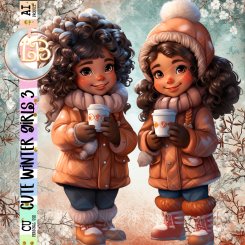 Cute Winter Girls 3 (TS-CU)