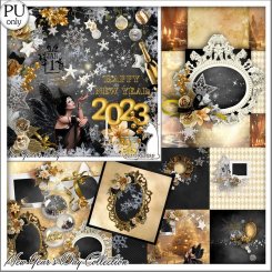 Collection new year's day by kittyscrap