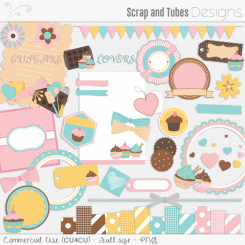 Cupcake Lovers Clipart