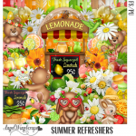 Summer Refreshers Page Kit (FS/PU)