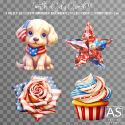 Fourth of July Clipart 01