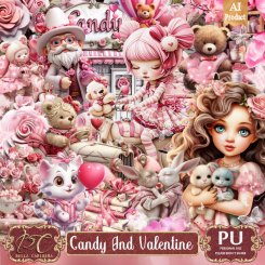 Candy and Valentine (TS-PU)