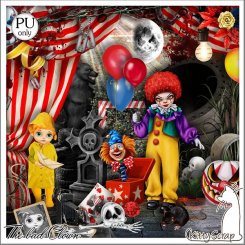 kit the bad clown by kittyscrap
