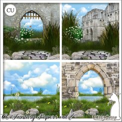 CU fantasy papers vol.8 by kittyscrap