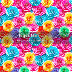 Bright Multicolored Papers 9