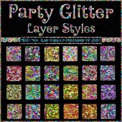 BLING! GLAMOUR GLITTER-Metallic Party Glitter PS Styles (CU4CU)
