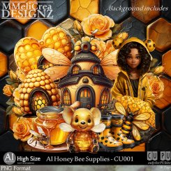 AI - Honey Bee - CU001 (CU4PU/PNG/HS)